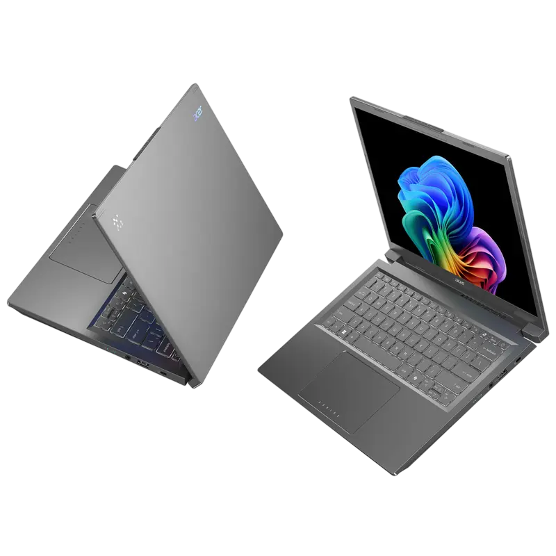 Laptop 14" Acer Aspire 14 AI, Steel Gray, Intel Core Ultra 7 258V, 32GB/1024GB, Windows 11 Home