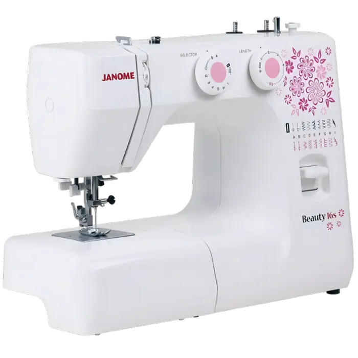 Mașină de cusut JANOME Beauty 16s, Alb