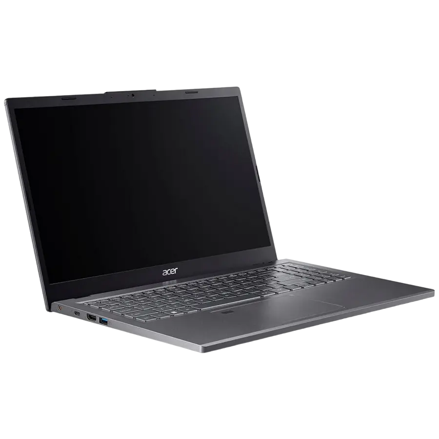 Laptop 15,6" Acer Aspire 15 A15-41M, Steel Gray, AMD Ryzen 7 8840HS, 16GB/1024GB, Linux eShell