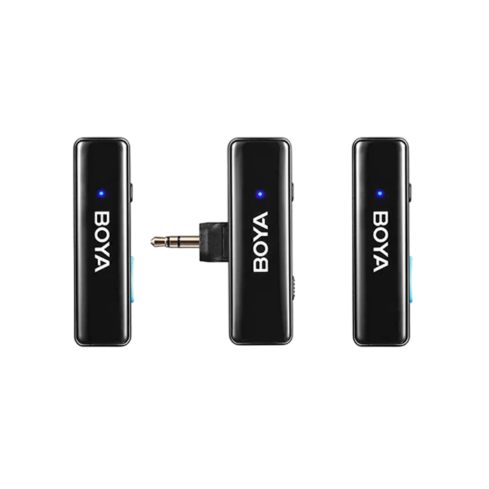 Microphone Wireless All-in-one Boya BOYALINK (2mic) Black