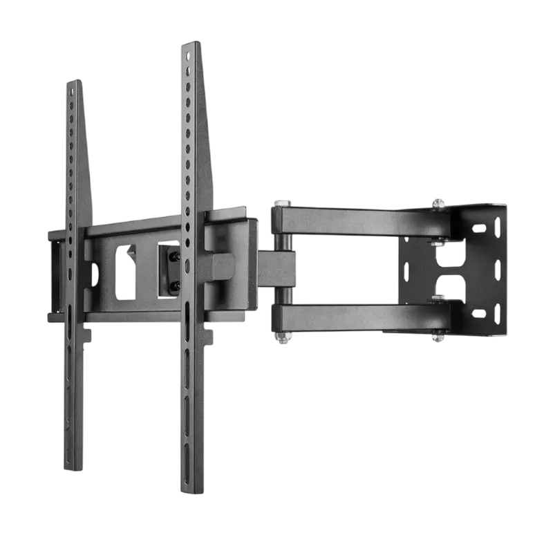 Suport de perete înclinat și pivotant Gembird WM-55ST-03, Negru