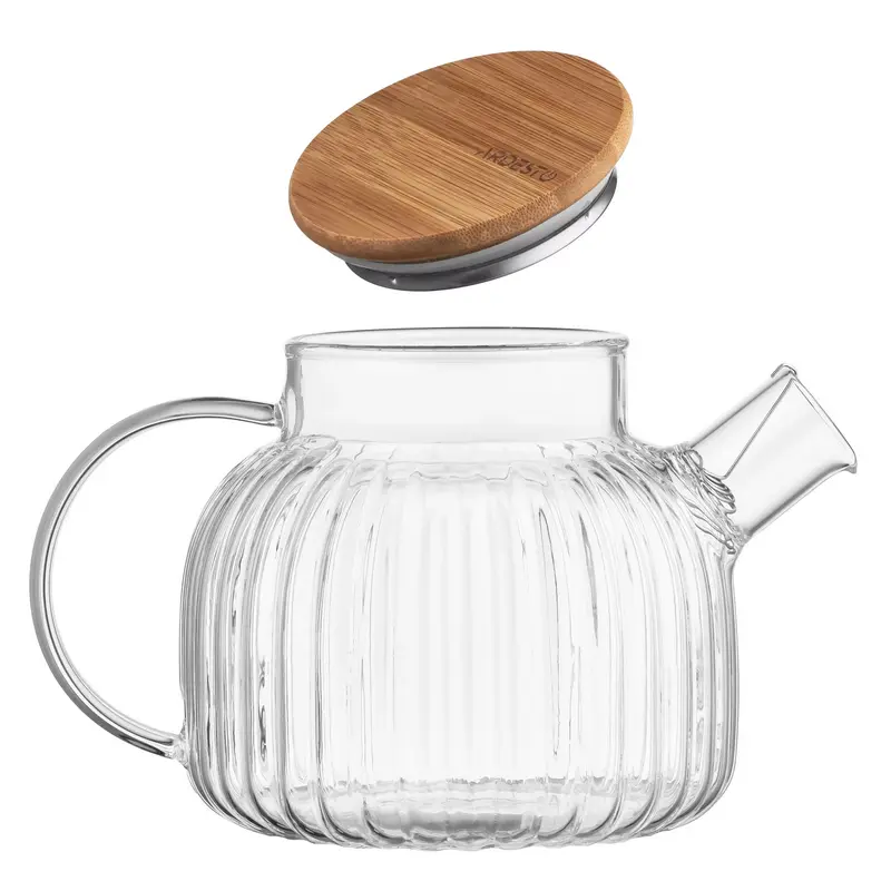 Ceainic cu infuzor Ardesto Iceberg AR3010GA, 1L, Transparent