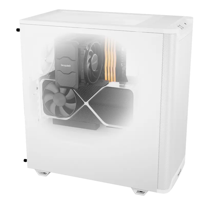 Компьютерный корпус be quiet! Pure Base 501 Airflow, Midi-Tower, Без блока питания, Белый