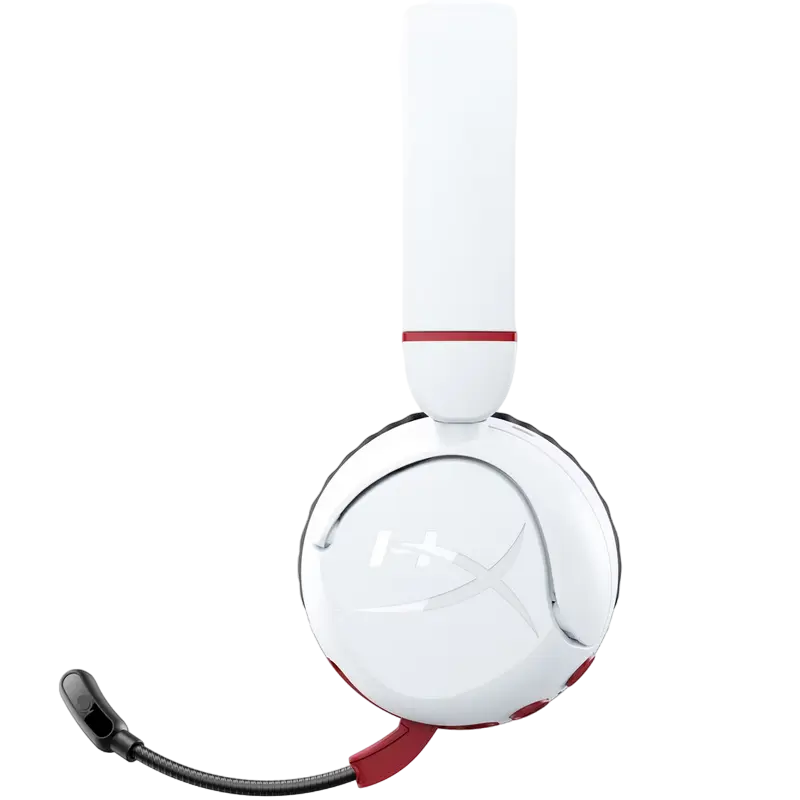 Căști gaming HyperX Cloud Mini, Fără fir, Alb