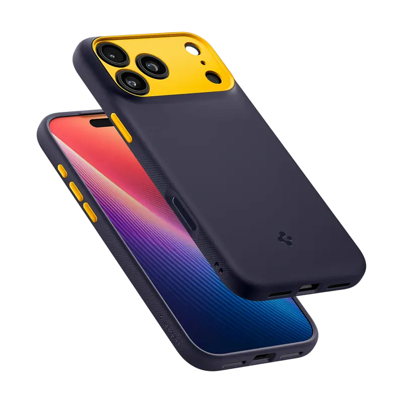 Чехол Spigen Nano Pop with MagSafe для Apple iPhone 17 Pro, Bluebery Navy