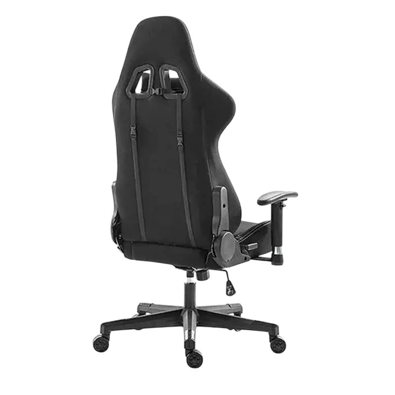 Scaun Gaming Lumi CH06-14, Textil, Negru