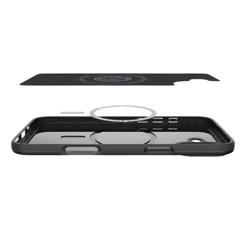 Husa Spigen iPhone 16 Thin Fit Mag Magsafe, Negru