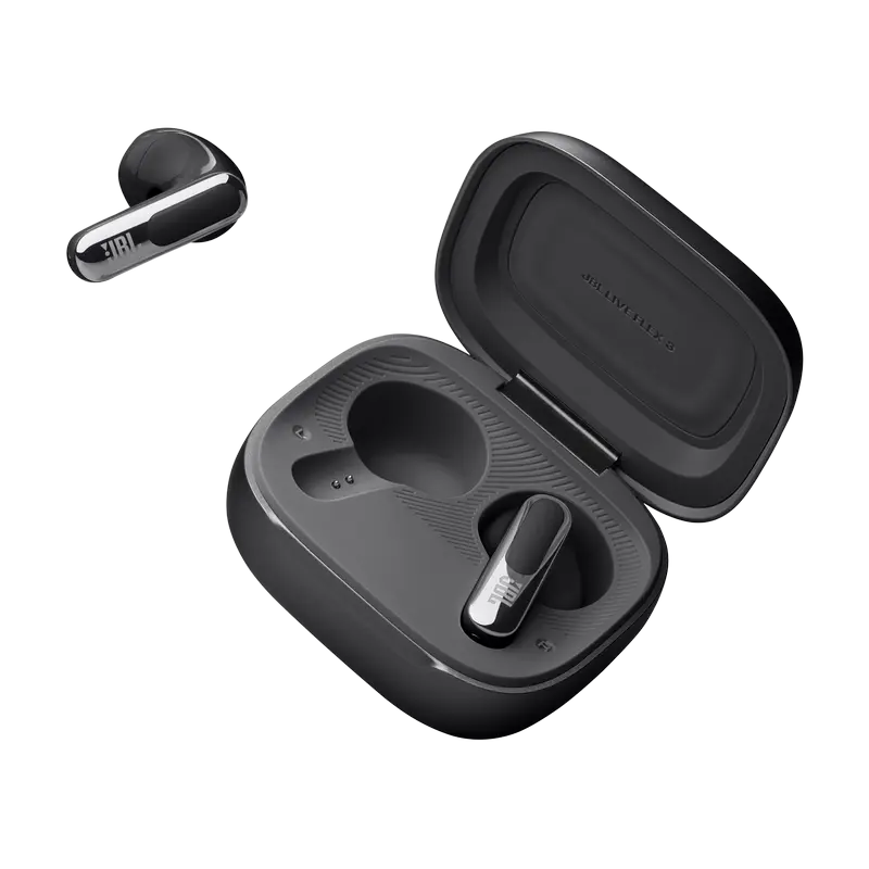 Căști JBL LIVE Flex 3, Negru