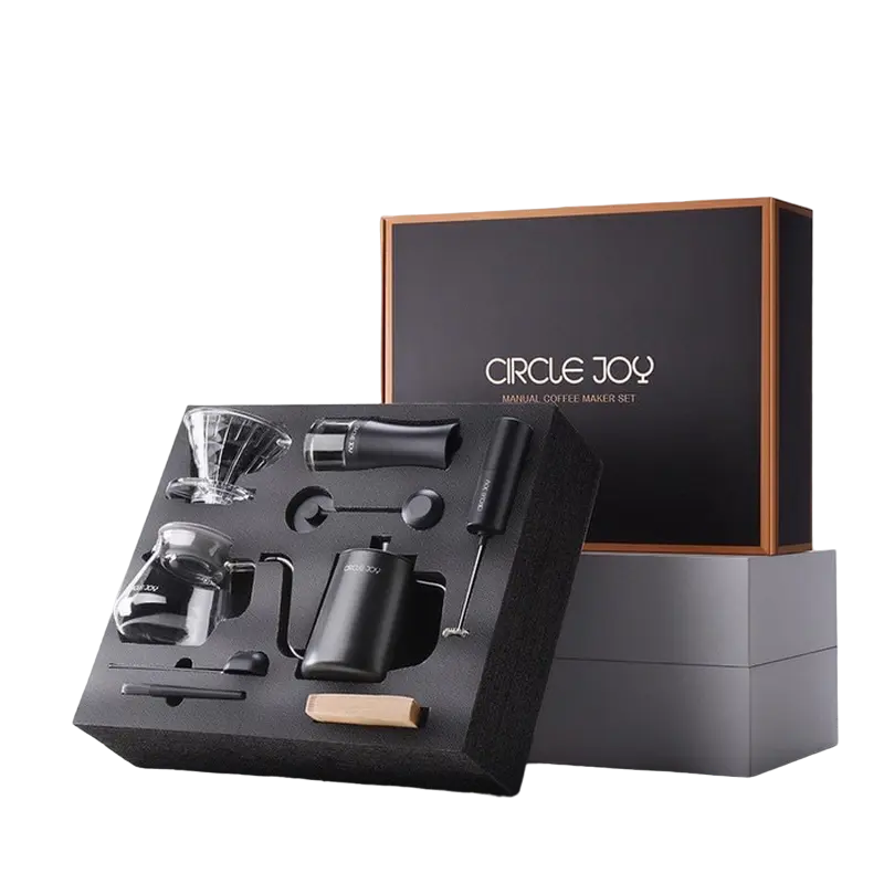 Set pentru prepararea cafelei Circle Joy CJ-CFS01, Negru