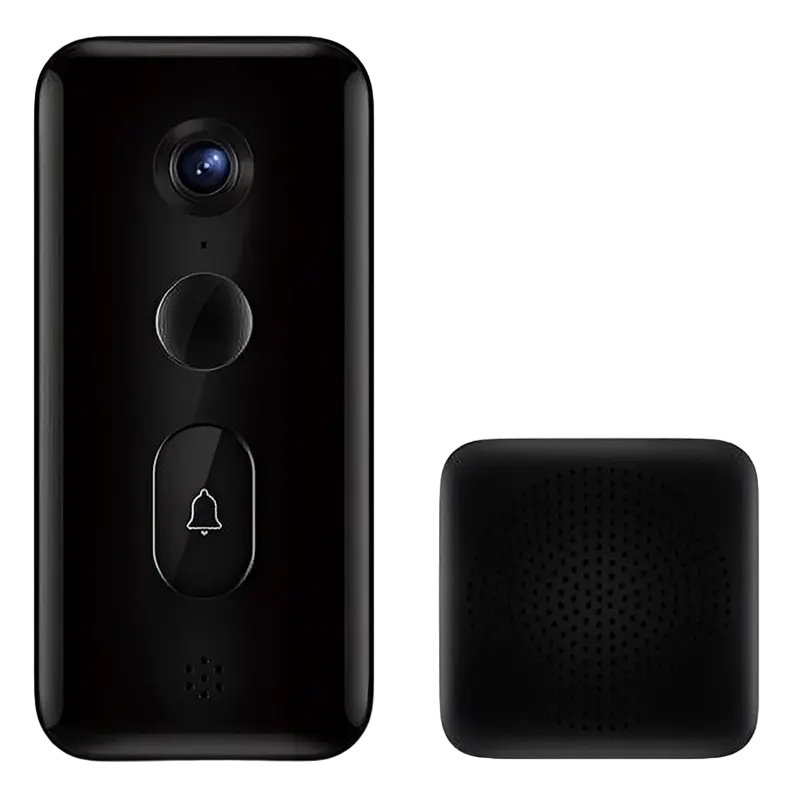 Sonerie video Xiaomi Smart Doorbell 3, Negru..