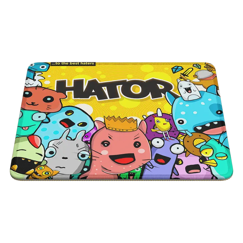 Mouse Pad pentru jocuri HATOR Tonn EVO Limited Edition, Mic, Multicolor