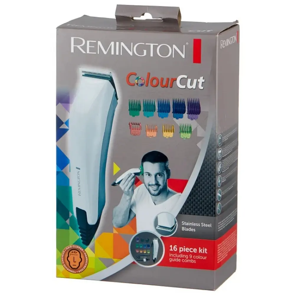 Mașină de Tuns Remington COLOURCUT, Alb
