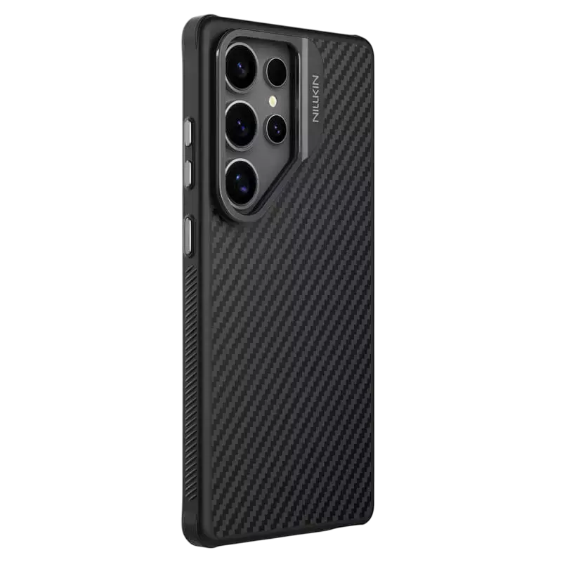 Husă Nillkin CarboProp Magnetic pentru Samsung Galaxy S25 Ultra, Negru