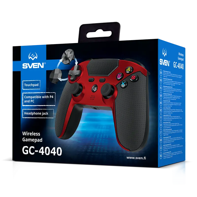 Gamepad SVEN GC-4040, Negru