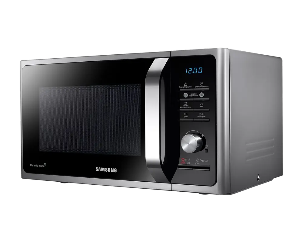 Микроволновая печь Samsung MG23F301TAS/OL, Серебристый