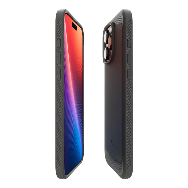 Husă Spigen Rugged Armor Mag pentru Apple iPhone 16 Pro, Negru Mat