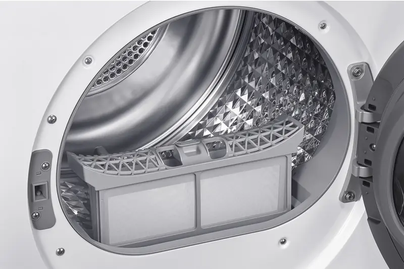 Masina de uscat Samsung DV90CGC2A0AELE, 9kg, Alb