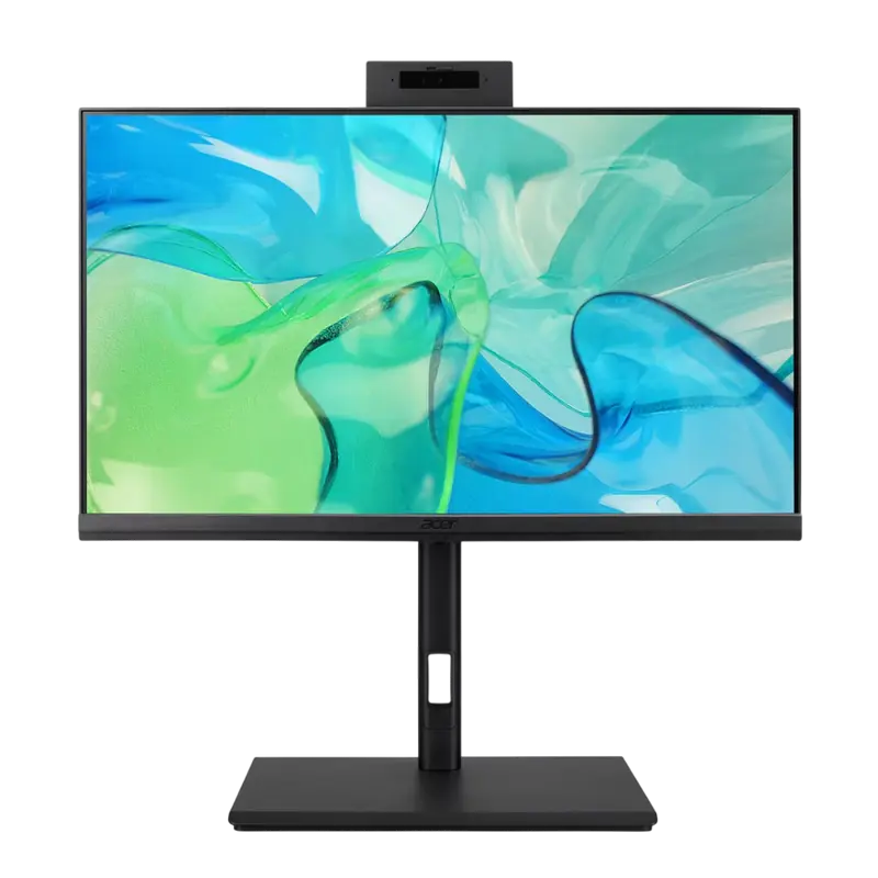 Моноблок Acer Veriton VZ4724GT, 23,8", Intel Core i3-13100, 8Гб/512Гб, Без ОС, Чёрный