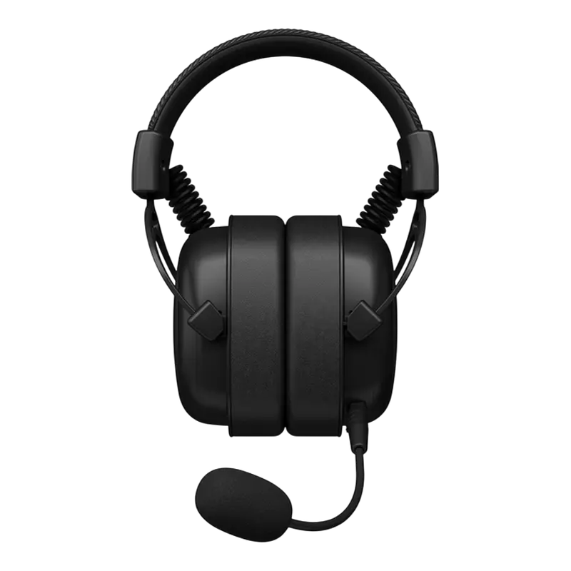 Căști gaming HATOR Hypergang 2, Cu fir, Negru