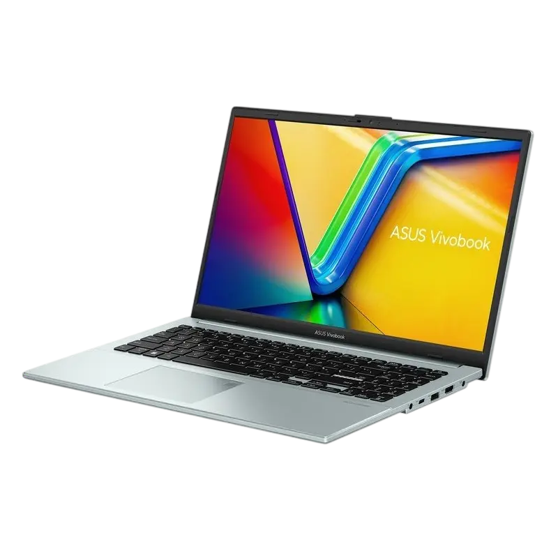 Laptop 15,6" ASUS Vivobook Go 15 E1504FA, Green Grey, AMD Ryzen 5 7520U, 16GB/512GB, Fără SO