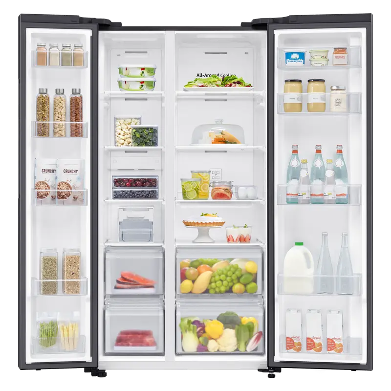 Frigider Samsung RS62DG5003B1EO, Inox Întunecat