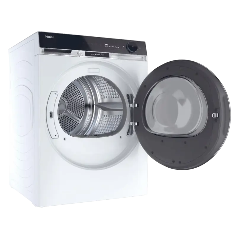 Uscător de rufe Haier HD90-A3Q397U1-S, 9kg, Alb