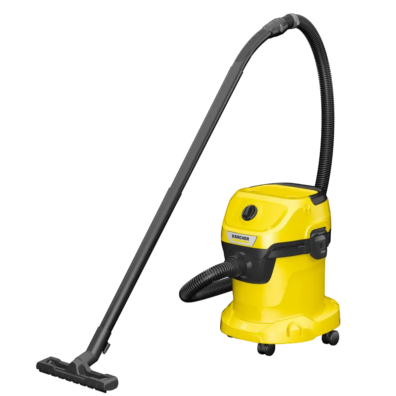Aspirator Karcher 1.628-122.01 WD 3 V-15/6/20 + Filtre-saci KFI 357, Galben