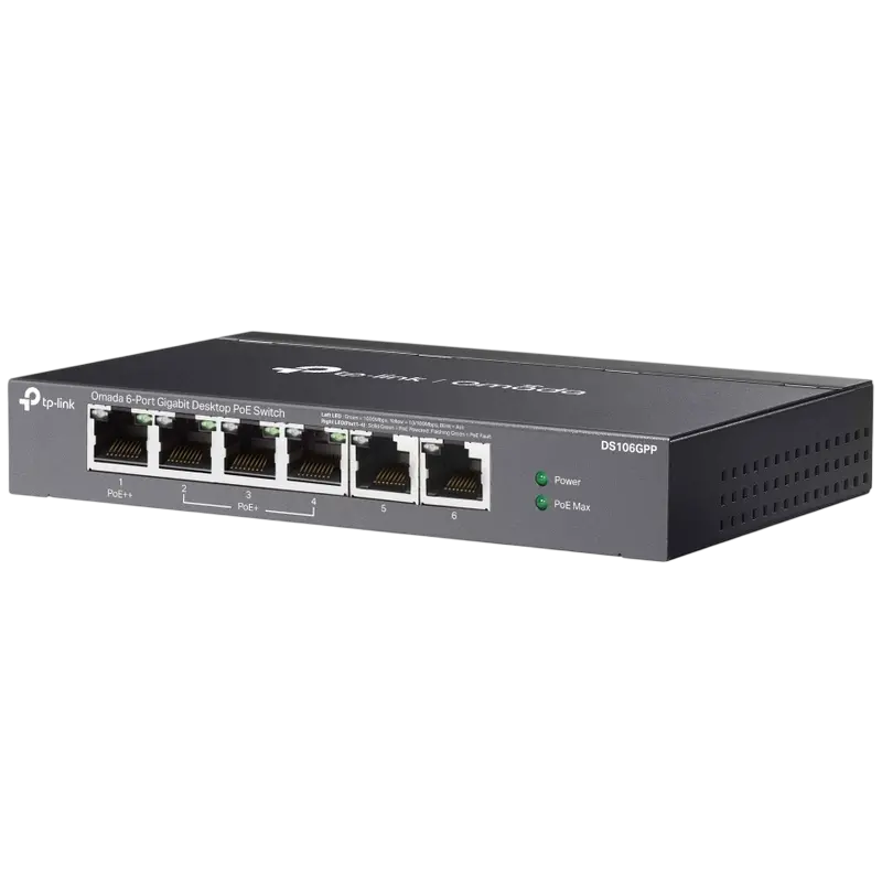 Commutator PoE TP-LINK DS106GPP