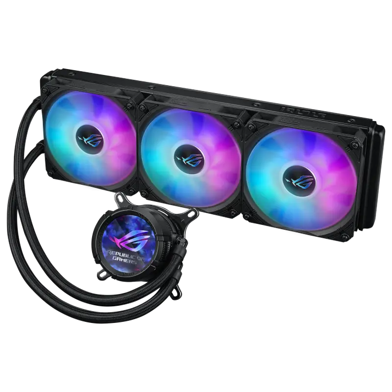 Кулер для процессора ASUS ROG Strix LC III 360 ARGB LCD
