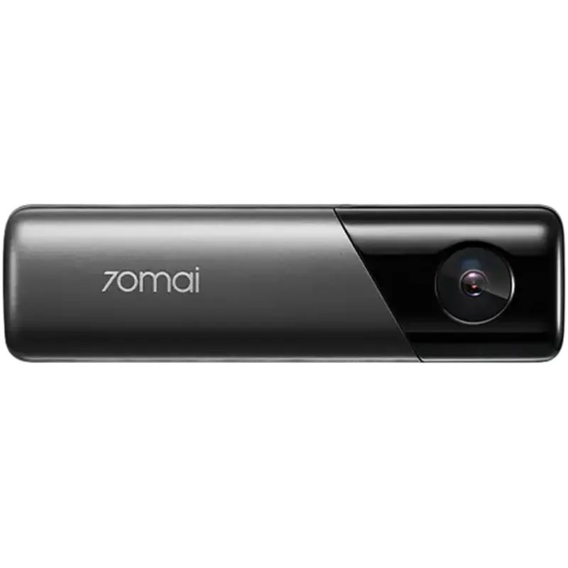 Cameră DVR frontală 70mai M500 + Senzori de presiune a anvelopelor T04, Negru