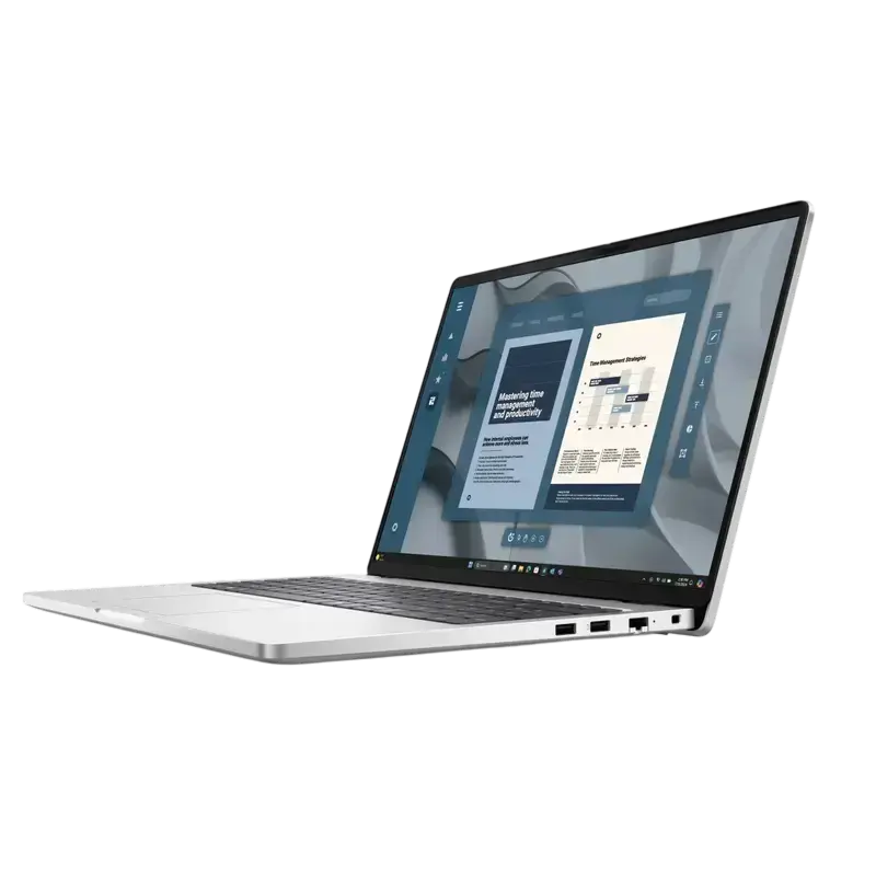 Laptop Business 16" DELL Pro 16 PC16255, Platinum Silver, AMD Ryzen AI 5 PRO 340, 16GB/512GB, Windows 11 Pro
