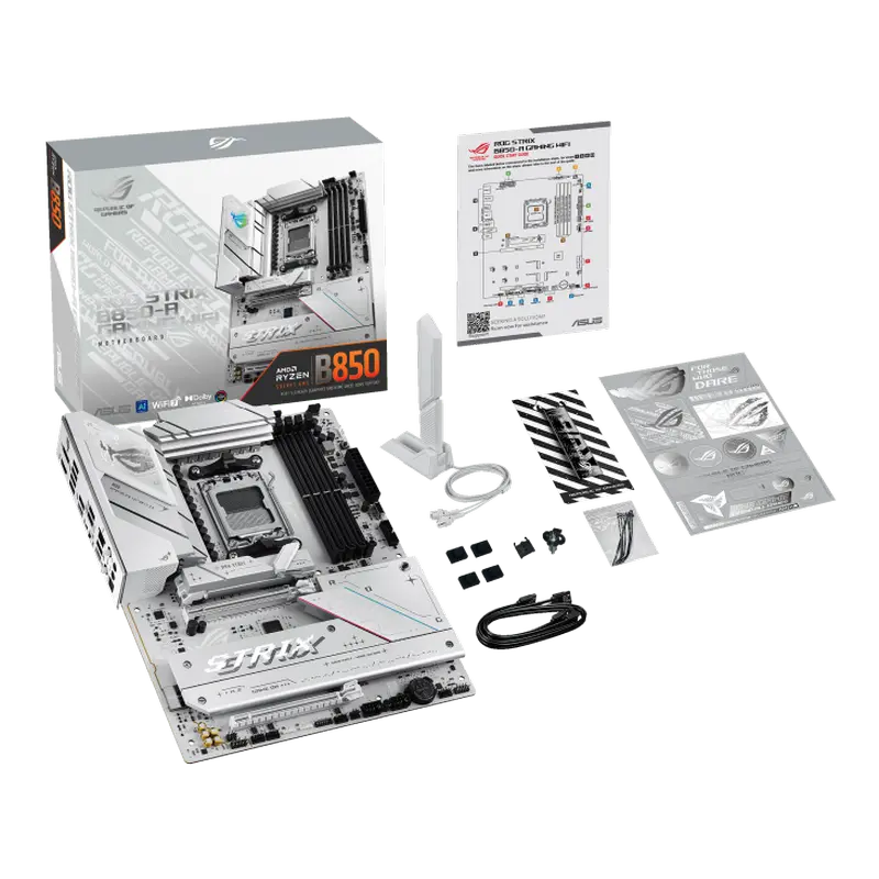 Placă de bază ASUS ROG STRIX B850-A GAMING WIFI, AM5, AMD B850, ATX
