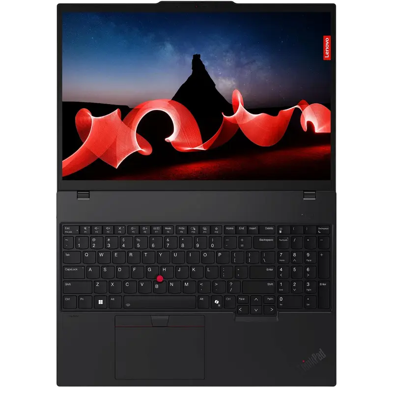 Laptop Business 16" Lenovo ThinkPad T16 Gen 3, Negru, Intel Core Ultra 7 155U, 32GB/1024GB, Fără SO