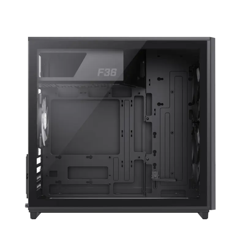 Carcasă PC Gamemax F36 BK, Mini-Tower, Fără PSU, Negru