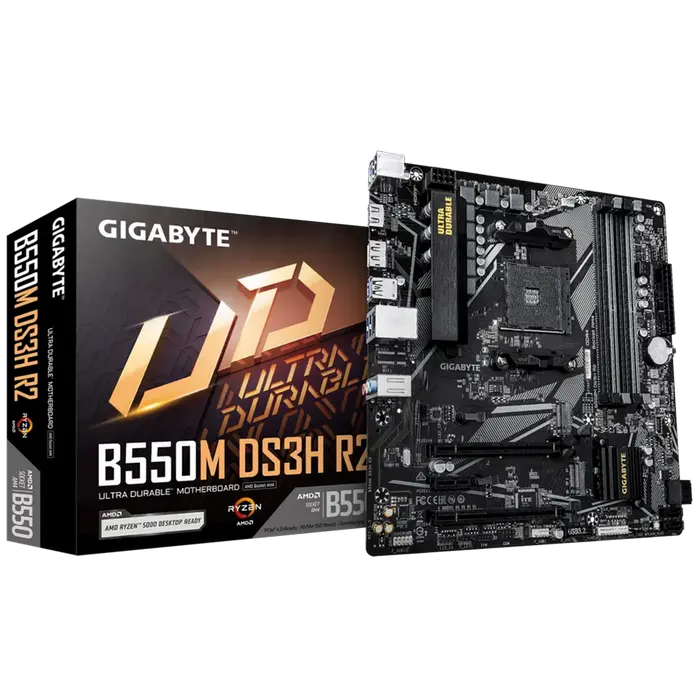 Cumpara  Plăci de bază - Материнская плата Gigabyte B550M DS3H R2, AM4..