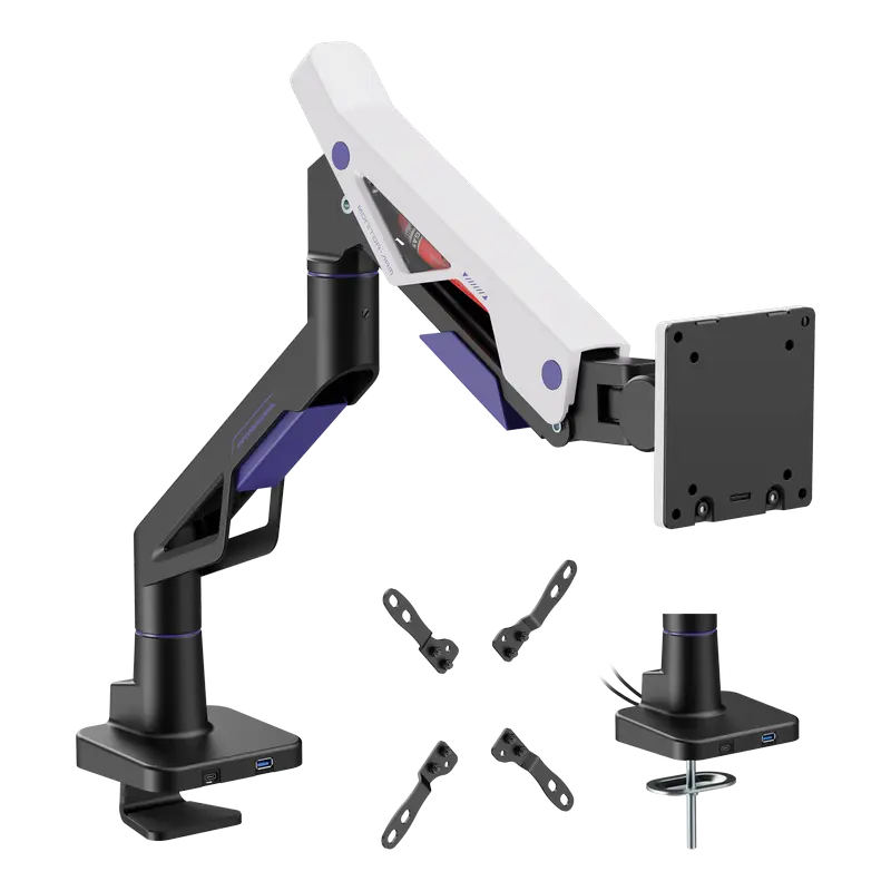 Suport birou pentru monitoare Lumi LDT95-C012UC, Negru