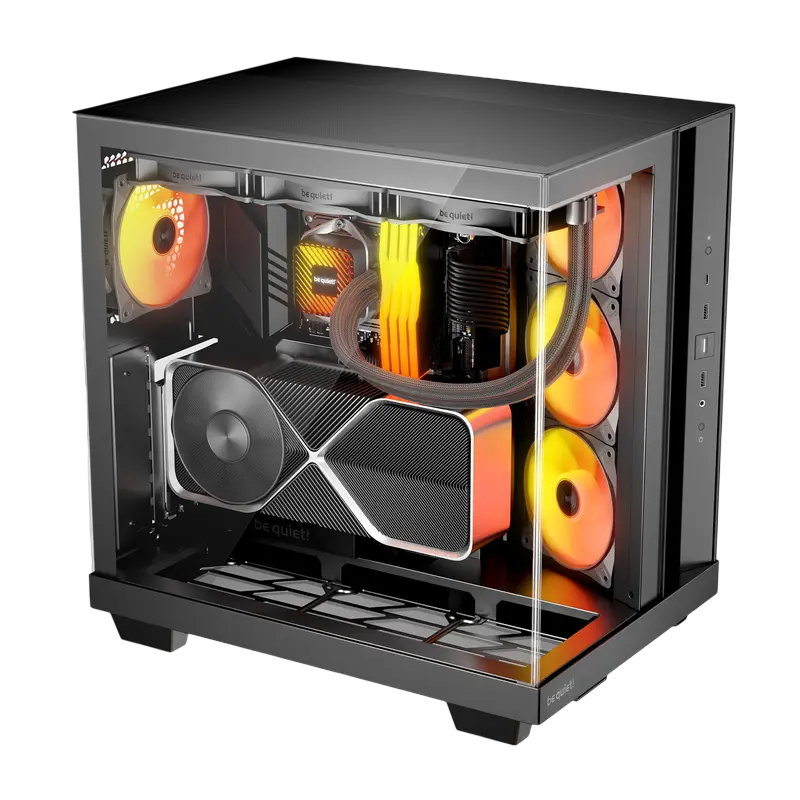 Carcasă PC be quiet! Ligh Base 500 LX, Midi-Tower, Fără PSU, Negru