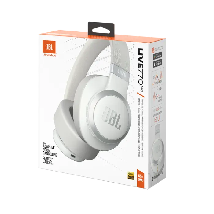 Căști JBL LIVE770NC, Alb