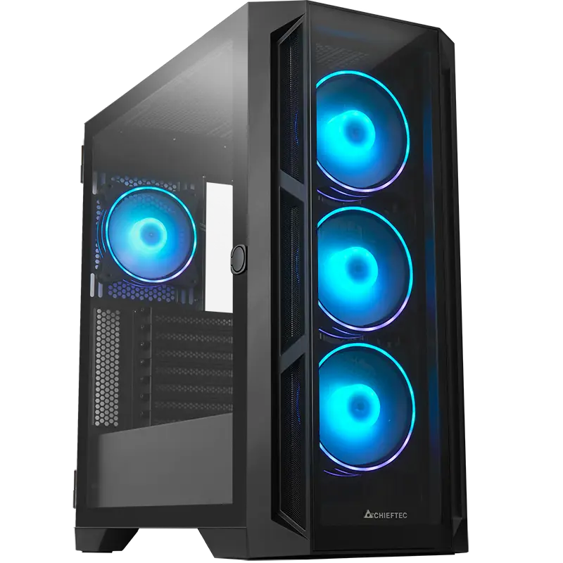 Carcasă PC Chieftec GA-01B-TG-OP, Midi-Tower,..