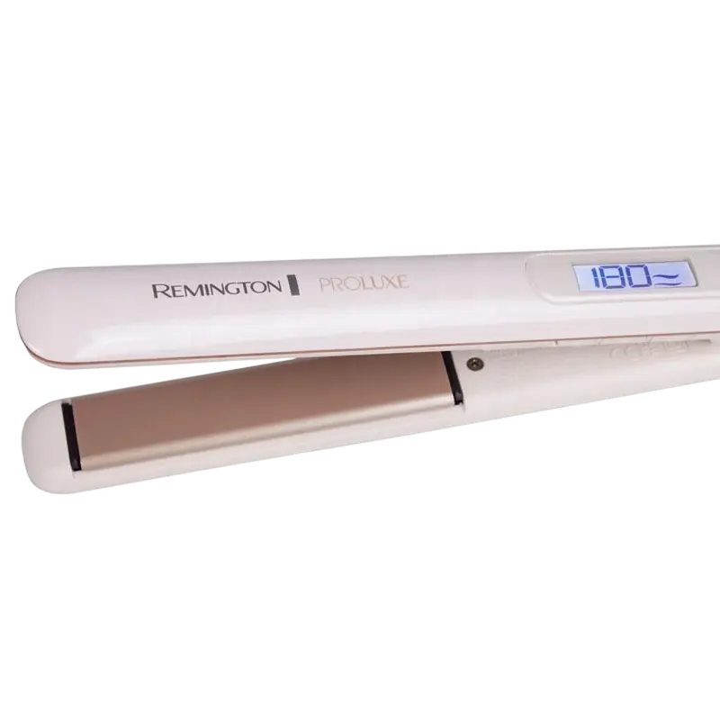Placă de îndreptat părul Remington PROluxe S9100, Roz