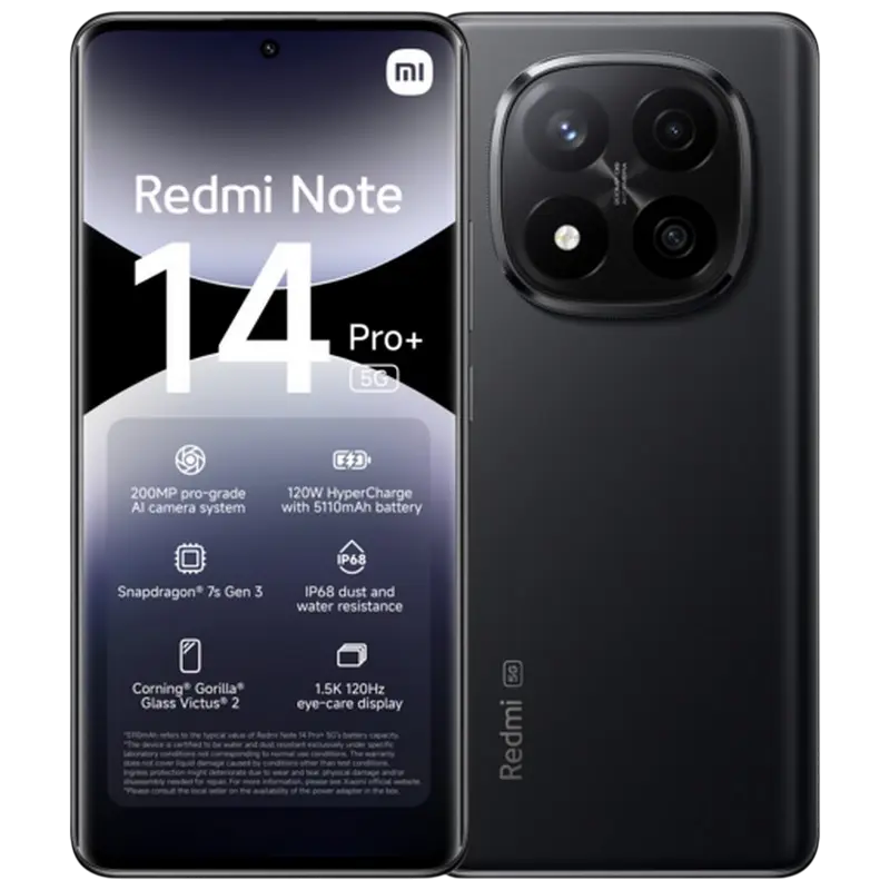 Cumpara  Smartpfones - Smartphone Xiaomi Redmi Note 14 Pro+, 12GB/51..