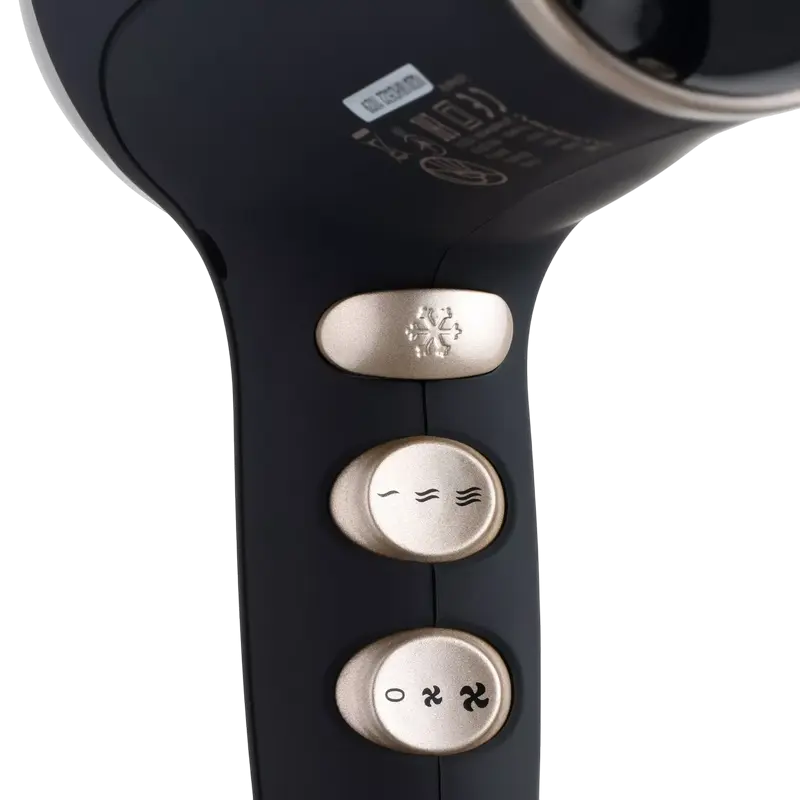 Uscător de păr Ardesto HD-522, 2200W, Negru | Auriu