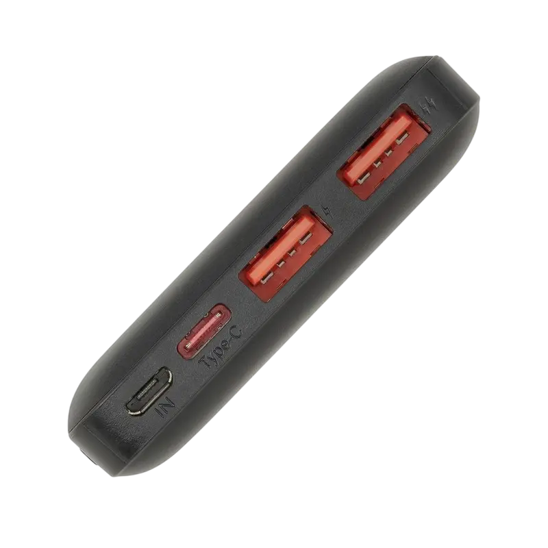 Încărcător portabil Rivacase VA2101, 10000mAh, Negru