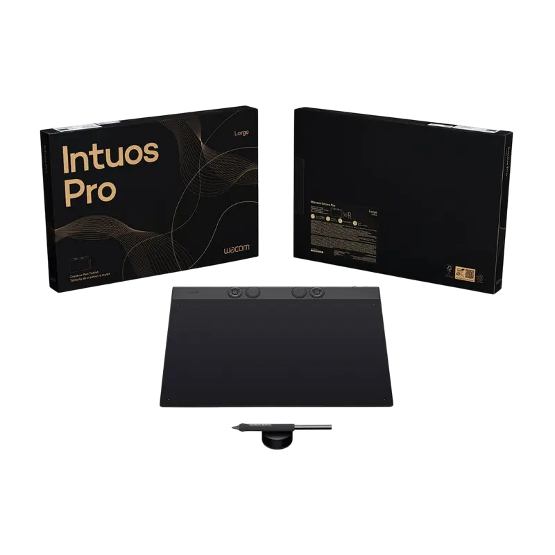 Графический планшет Wacom Intuos Pro м, Черный