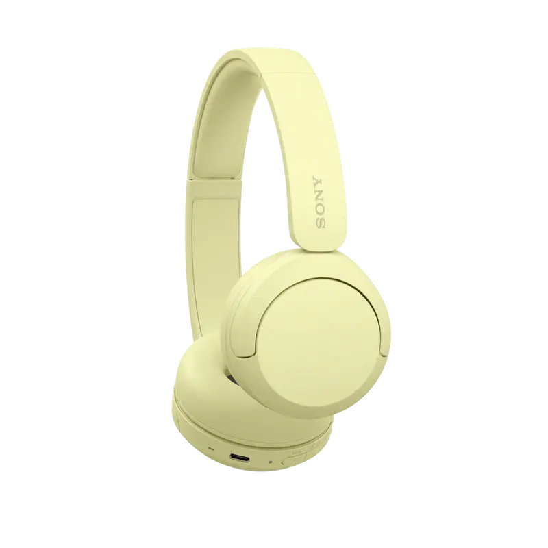 Căști SONY WH-CH520, Galben