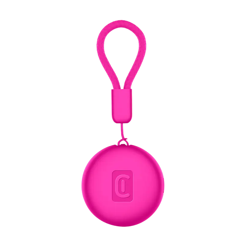 Купить  Управление и Тревожные Кнопки - Смарт трекер Cellularline Tracy Tag, Розовый..