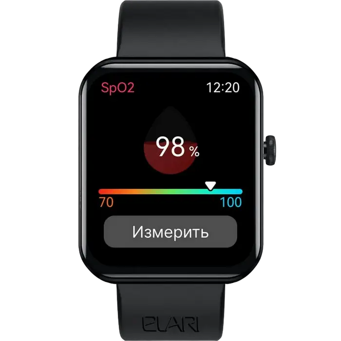 Ceasuri inteligente Elari Watch Lite, 46mm, Negru
