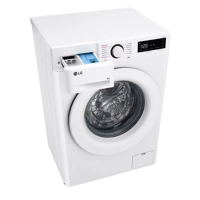 Mașină de spălat LG F2WR508SWW, 8kg, Alb