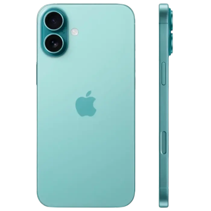 Smartphone Apple iPhone 16 Plus, 128Gb, Turcoaz