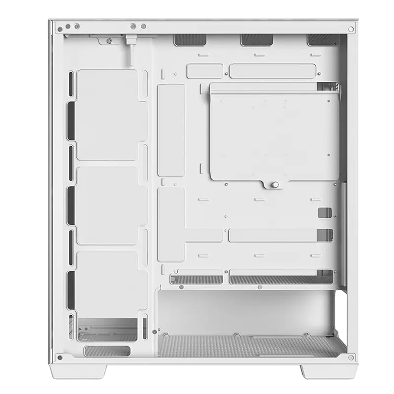 Компьютерный корпус Deepcool CG580, Midi-Tower, Без блока питания, Белый